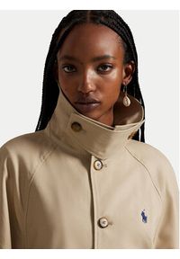 Polo Ralph Lauren Trencz 211A93141001 Beżowy Oversize. Typ kołnierza: polo. Kolor: beżowy. Materiał: bawełna #2