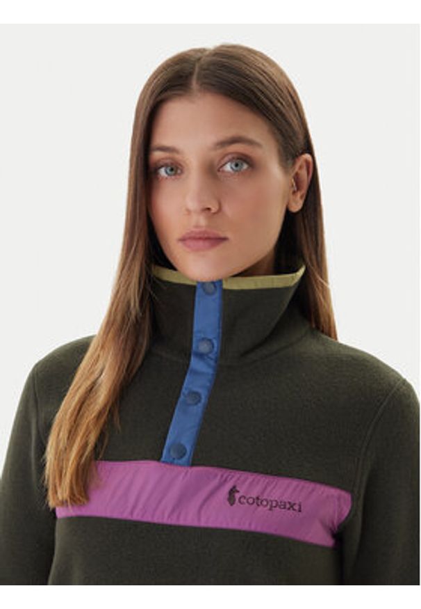 Cotopaxi Polar Teca Fleece Full F21471W174 Zielony Regular Fit. Kolor: zielony. Materiał: syntetyk