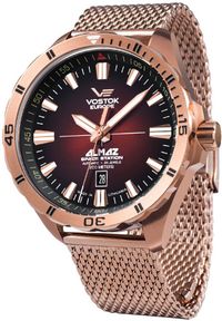 Zegarek męski Vostok Europe NH35A-320B679B różowe złoto. Kolor: złoty, wielokolorowy, różowy #1