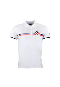 PEAK MOUNTAIN - Polo Peak Mountain Cristal. Typ kołnierza: polo. Kolor: biały #1