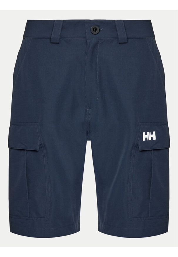 Helly Hansen Szorty materiałowe Hh Qd Cargo 54154 Granatowy Regular Fit. Kolor: niebieski. Materiał: materiał, syntetyk