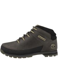 Buty do chodzenia męskie Timberland Euro Sprint Mid Lace. Kolor: brązowy. Sport: turystyka piesza, bieganie