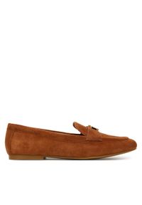 Lauren Ralph Lauren - LAUREN RALPH LAUREN Lordsy 802946809014 Brązowy. Kolor: brązowy. Materiał: zamsz, skóra