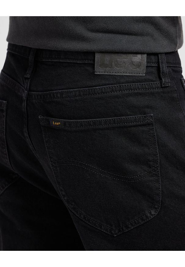 Lee - LEE MĘSKIE SPODNIE JEANSOWE WEST BLACK RINSE 112345392 L70W014054