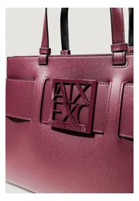 Armani Exchange Torebka 942689 0A874 UA343 Bordowy. Kolor: czerwony. Materiał: skórzane