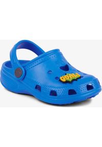 Coqui - Klapki basenowe dla chłopca Big Frog. Kolor: niebieski. Styl: sportowy #1