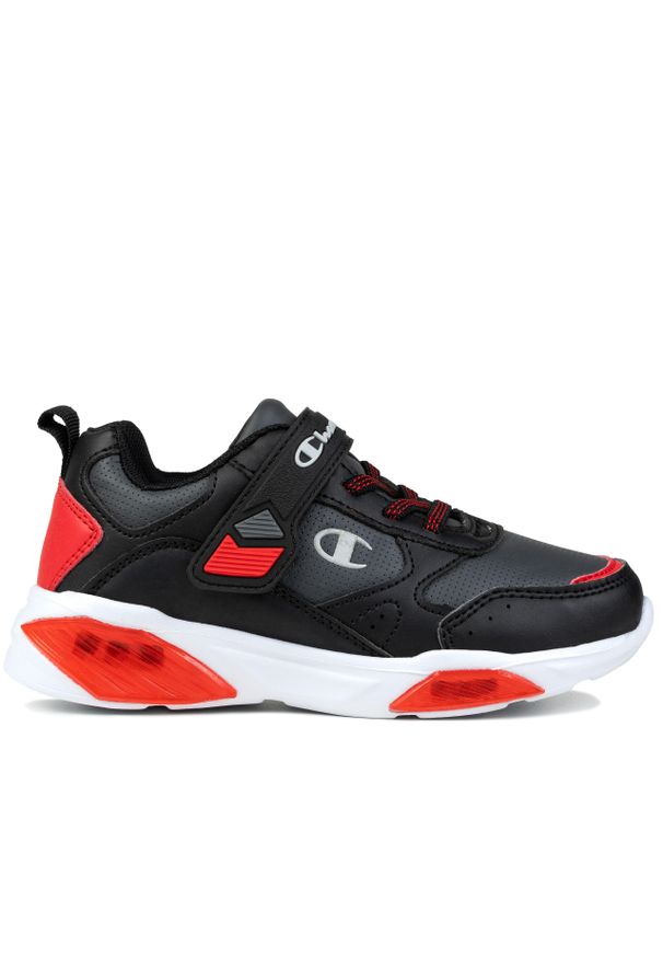 Buty chłopięce sportowe Champion WAVE B PS. Kolor: czarny, czerwony, biały, wielokolorowy