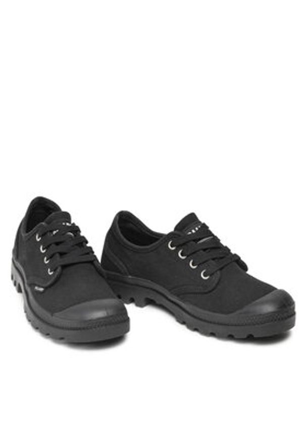 Palladium Trampki Pampa Oxford 92351-008-M Czarny. Kolor: czarny. Materiał: materiał