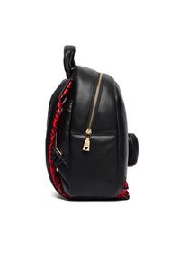 Love Moschino - LOVE MOSCHINO Plecak JC4324PP0NKM100A Czarny. Kolor: czarny. Materiał: skóra