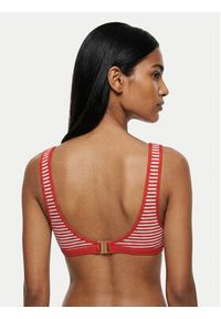 Seafolly Góra od bikini Clubhouse 31549-281 Pomarańczowy. Kolor: pomarańczowy. Materiał: syntetyk #3