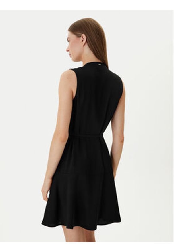 BOSS Sukienka koktajlowa Dimosa 50554224 Czarny Regular Fit. Kolor: czarny. Materiał: wiskoza. Styl: wizytowy