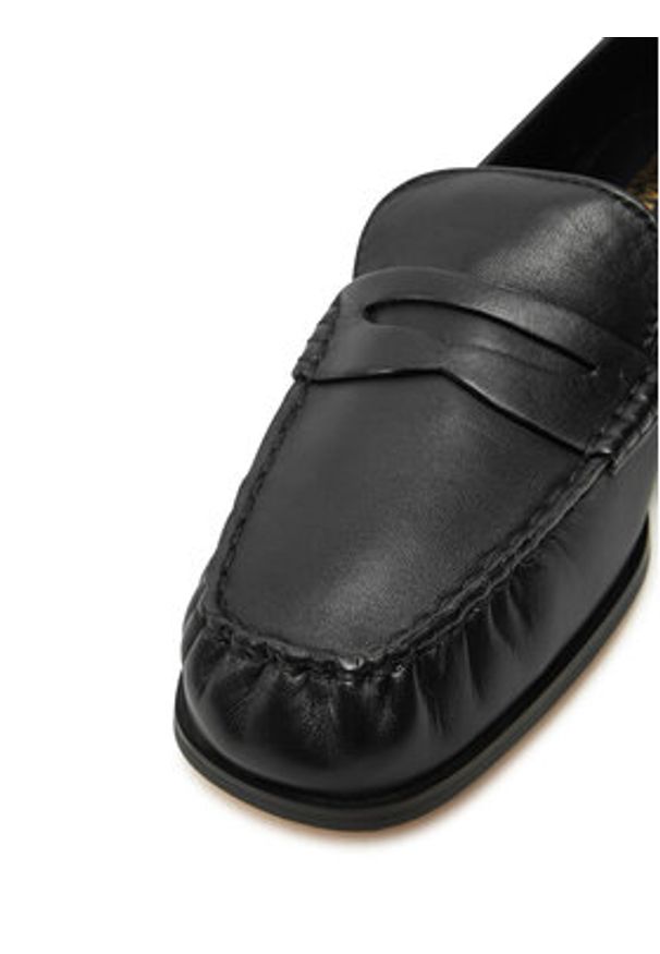 MICHAEL Michael Kors Mokasyny Carlson 40F4CSFP1L Czarny. Kolor: czarny. Materiał: skóra