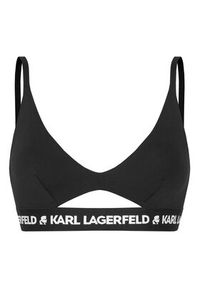 Karl Lagerfeld - KARL LAGERFELD Biustonosz braletka A1W47006 Czarny. Kolor: czarny. Materiał: lyocell #3