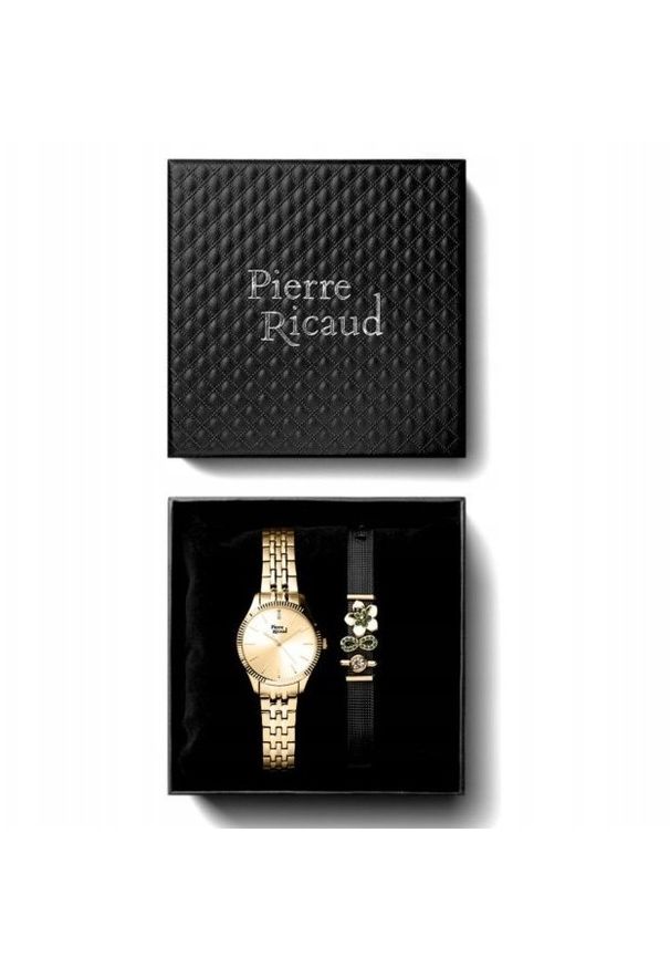 Zegarek damski Pierre Ricaud P21018.1111Q148.F złoty. Kolor: złoty