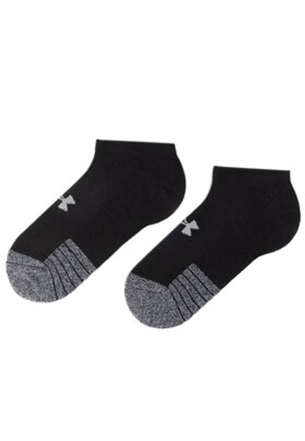 Under Armour Skarpety krótkie Heatgear No Show Sock 1346755-001 Czarny. Kolor: czarny. Materiał: materiał