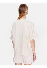 New Balance T-Shirt WT31511 Beżowy Oversize. Kolor: beżowy. Materiał: bawełna #3