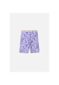 Legginsy sportowe dla dzieci Lemon Explore WL4 krótkie. Okazja: na co dzień. Kolor: fioletowy. Materiał: poliester, elastan. Długość: krótkie. Sezon: lato. Styl: sportowy