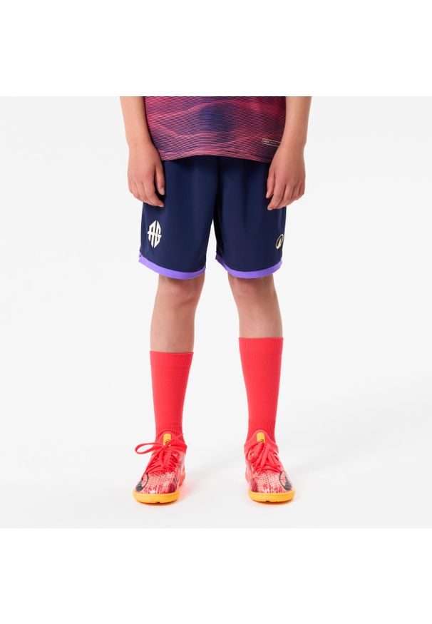 KIPSTA - Spodenki piłkarskie dla dzieci Kipsta Viralto II "AG" Antoine Griezmann. Materiał: elastan, poliester, materiał. Styl: sportowy, elegancki