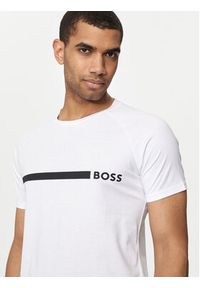 BOSS - Boss T-Shirt T-Shirt Rn Slim Fit 50517970 Biały Slim Fit. Kolor: biały. Materiał: bawełna #5