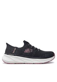 skechers - Skechers Sneakersy 150470/BKPK Czarny. Kolor: czarny. Materiał: materiał