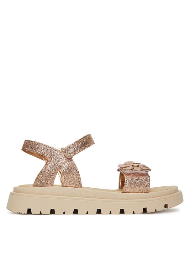 Sandały Primigi. Kolor: złoty