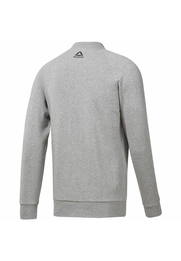 Męska kurtka sportowa Reebok Bomber Retro Szary. Kolor: szary. Styl: sportowy, retro