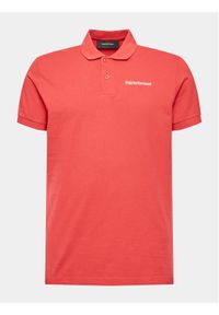 Peak Performance Polo Original G78778060 Czerwony Regular Fit. Typ kołnierza: polo. Kolor: czerwony. Materiał: bawełna #1