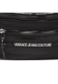 Versace Jeans Couture Saszetka nerka 75YA4B5D Czarny. Kolor: czarny. Materiał: materiał