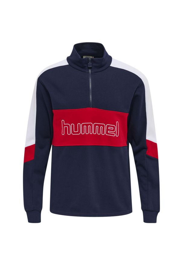 Bluza z zamkiem 1/2 Hummel IC Claude. Kolor: niebieski. Sport: fitness