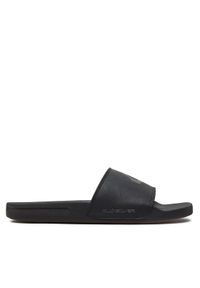 Quiksilver Klapki AQYL101379 Czarny. Kolor: czarny. Materiał: skóra