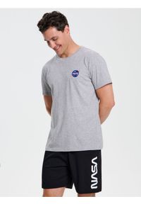 Sinsay - Bawełniana piżama dwuczęściowa NASA - wielobarwny. Materiał: bawełna #1