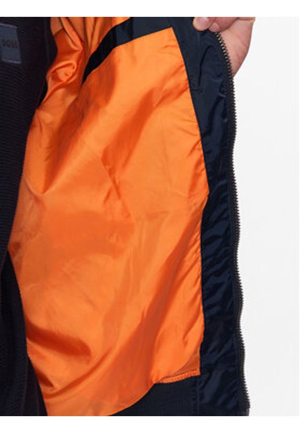 Alpha Industries Kurtka bomber MA-1 196108 Granatowy Regular Fit. Kolor: niebieski. Materiał: syntetyk