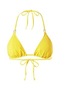 Melissa Odabash - MELISSA ODABASH - Żółty top od bikini Cancun Lemon. Kolor: żółty. Materiał: nylon
