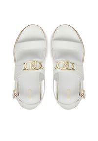 Liu Jo Sandały Maxi Wonder BA5081 P0102 Biały. Kolor: biały. Materiał: skóra