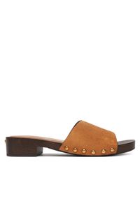 Klapki Tamaris. Kolor: brązowy #1