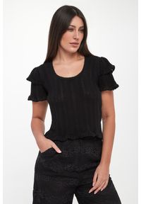 Twinset Milano - Bluzka damska koronkowa TWINSET. Materiał: koronka #1