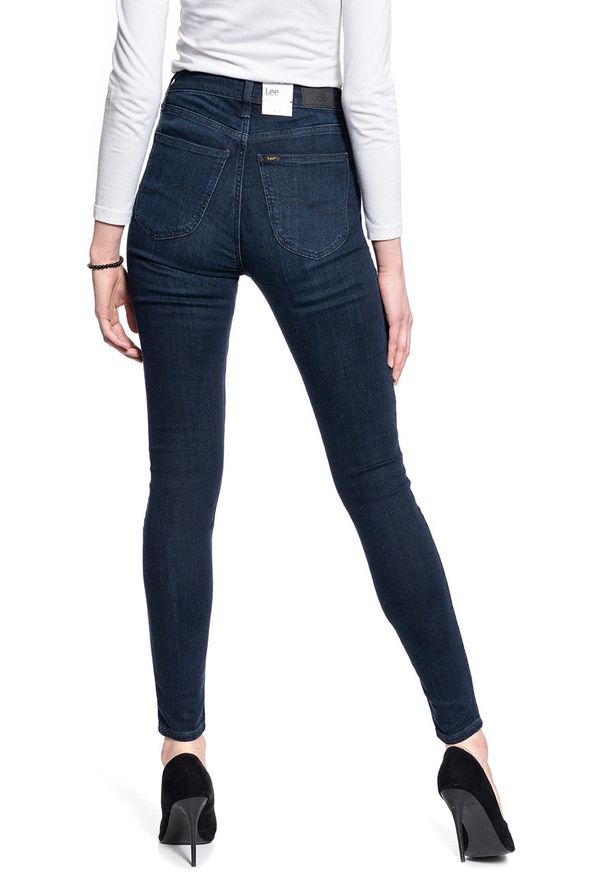 Lee - SPODNIE DAMSKIE LEE IVY DARK USK L32EKJZP 112107405