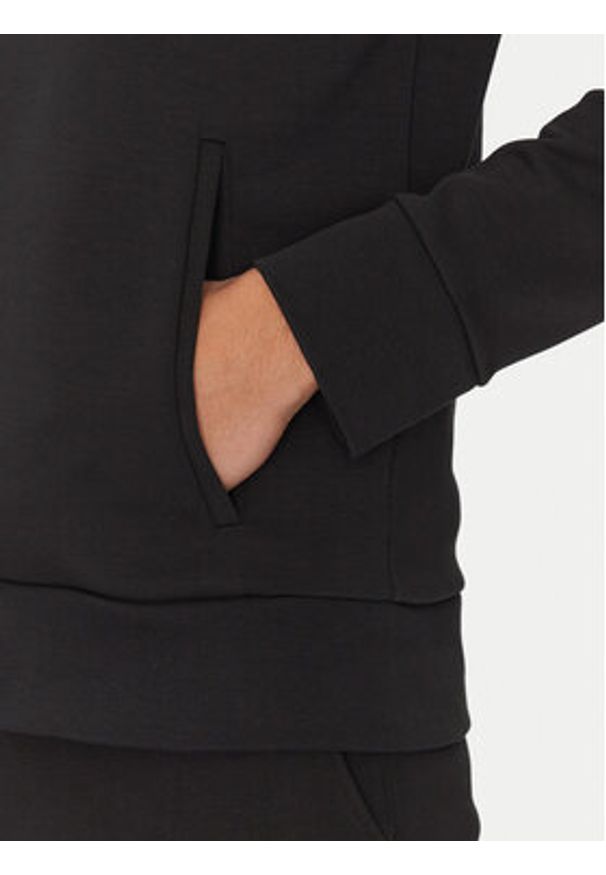 BOSS Bluza Saggy 50530020 Czarny Regular Fit. Kolor: czarny. Materiał: bawełna
