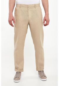 Liu Jo - Spodnie męskie lniane LIU JO. Materiał: len #3