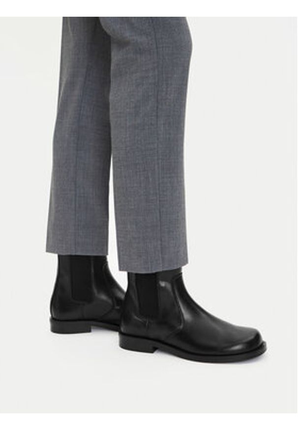 Gino Rossi Sztyblety C-MASSI-25650 Czarny. Kolor: czarny. Materiał: skóra