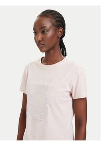 Guess T-Shirt V6GI12 K3325 Różowy Regular Fit. Kolor: różowy. Materiał: bawełna #2