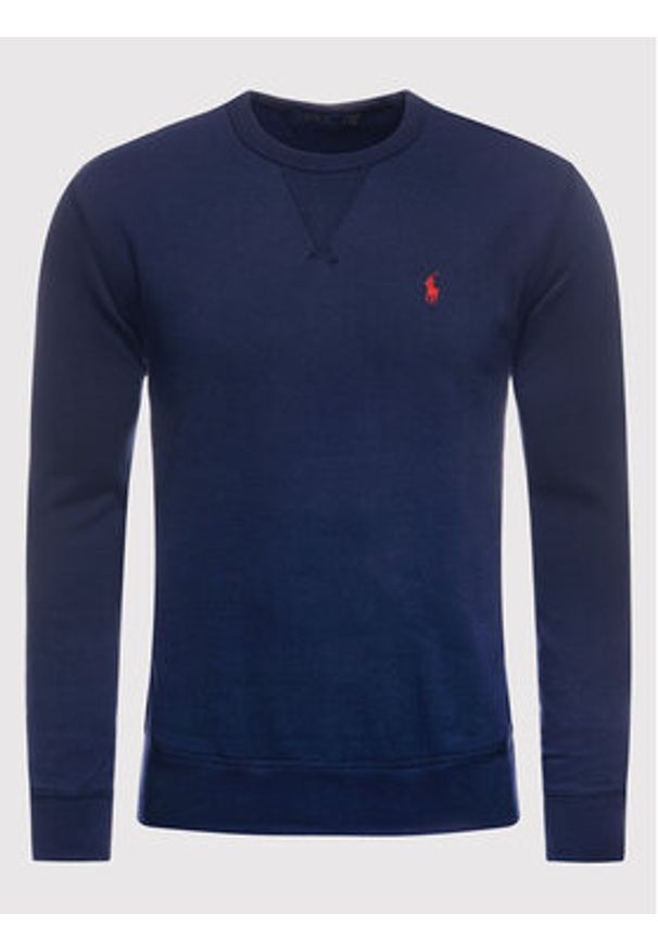 Polo Ralph Lauren Bluza 710766772003 Granatowy Regular Fit. Typ kołnierza: polo. Kolor: niebieski. Materiał: bawełna, syntetyk