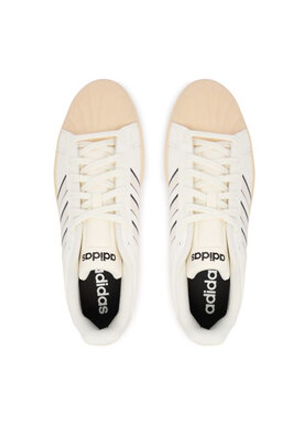 Adidas - adidas Sneakersy Streettalk IH4282 Biały. Kolor: biały. Materiał: skóra