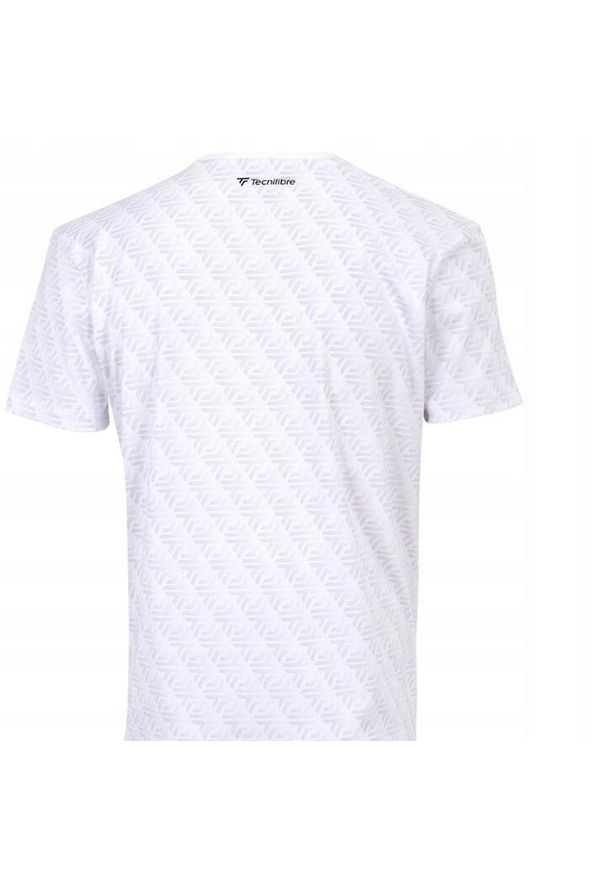 TECNIFIBRE - Koszulka męska Tecnifibre Graphic Tee. Kolor: biały. Sport: tenis