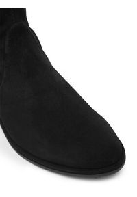 Stuart Weitzman Muszkieterki Lowland Czarny. Kolor: czarny. Materiał: skóra, zamsz #6