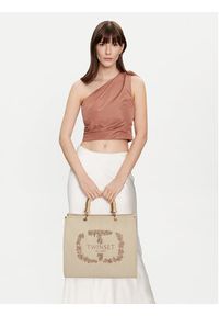 TwinSet - TWINSET Torebka 241TD8120 Beżowy. Kolor: beżowy #4