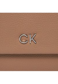 Calvin Klein Torebka Ck Daily Shoulder Bag Pebble K60K612139 Brązowy. Kolor: brązowy. Materiał: skórzane #3