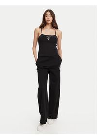Guess Spodnie dresowe V5RB12 KC3D2 Czarny Regular Fit. Kolor: czarny. Materiał: syntetyk #5