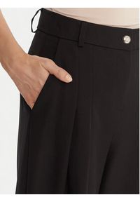 Maryley Spodnie materiałowe 25IB579/43NE Czarny Regular Fit. Kolor: czarny. Materiał: syntetyk #5