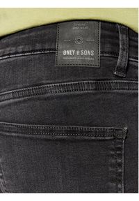 Only & Sons Jeansy Loom 22021427 Czarny Slim Fit. Kolor: czarny